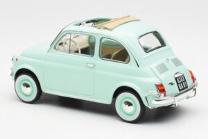 Fiat 500L Pastel Blau Norev 1:18 187777 Metall — Bild 5 von 6