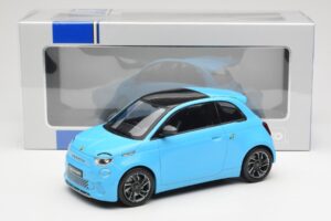 Abarth 500e Blau IXO 1:18 MCG18499 Metall — Bild 6 von 6