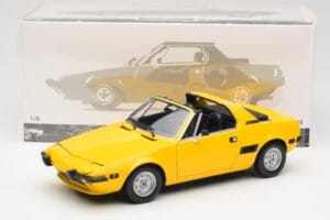 Fiat X1/9 Gelb Minichamps 1:18 100121664 Metall — Bild 8 von 8