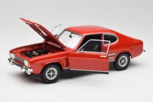 Ford Capri Mk1 1700 GT Rot Minichamps 1:18 180089001 Metall — Bild 2 von 8