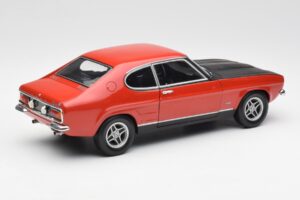 Ford Capri Mk1 2600 RS Rot Schwarz Minichamps 1:18 180089071 Metall — Bild 3 von 8