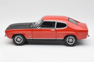 Ford Capri Mk1 2600 RS Rot Schwarz Minichamps 1:18 180089071 Metall — Bild 4 von 8