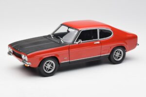 Ford Capri Mk1 2600 RS Rot Schwarz Minichamps 1:18 180089071 Metall