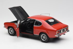Ford Capri Mk1 2600 RS Rot Schwarz Minichamps 1:18 180089071 Metall — Bild 5 von 8