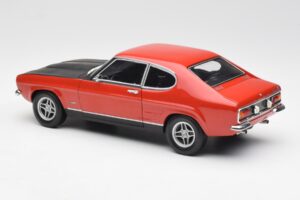 Ford Capri Mk1 2600 RS Rot Schwarz Minichamps 1:18 180089071 Metall — Bild 7 von 8