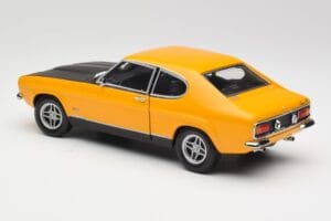 Ford Capri 2600 RS Signal Gelb Mit Schwarz Minichamps 1:18 180089070 Metall — Bild 7 von 8