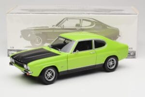 Ford Capri Mk1 RS 2600 Grün & Schwarz Minichamps 1:18 150089075 Metall — Bild 8 von 8