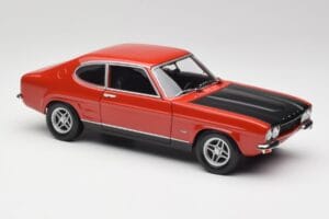 Ford Capri Mk1 RS 2600 Rot & Schwarz Minichamps 1:18 150089076 Metall — Bild 6 von 8