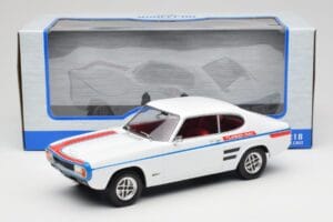 Ford Capri Mk1 GT Turbo Weiß MCG 1:18 MCG18539 Metall — Bild 6 von 6