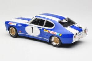 Ford Capri Mk1 RS 2600 #1 D. Glemser Ford Deutschland Winner Brno ETCC 1972 Minichamps 1:18 155728501 Metall — Bild 5 von 6