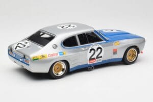 Ford Capri Mk1 RS 2600 #22 Ford Köln D. Glemser / A. Soler-Roig Winners 24 Hours of Spa 1971 Minichamps 1:18 155718522 Metall — Bild 2 von 6
