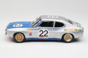 Ford Capri Mk1 RS 2600 #22 Ford Köln D. Glemser / A. Soler-Roig Winners 24 Hours of Spa 1971 Minichamps 1:18 155718522 Metall — Bild 3 von 6