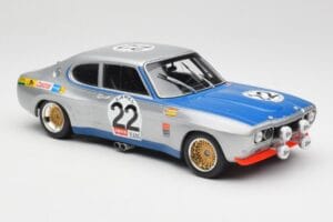 Ford Capri Mk1 RS 2600 #22 Ford Köln D. Glemser / A. Soler-Roig Winners 24 Hours of Spa 1971 Minichamps 1:18 155718522 Metall — Bild 4 von 6