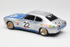 Ford Capri Mk1 RS 2600 #22 Ford Köln D. Glemser / A. Soler-Roig Winners 24 Hours of Spa 1971 Minichamps 1:18 155718522 Metall — Bild 5 von 6