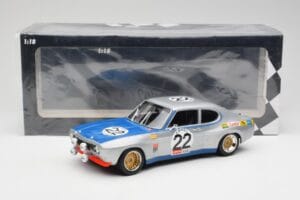 Ford Capri Mk1 RS 2600 #22 Ford Köln D. Glemser / A. Soler-Roig Winners 24 Hours of Spa 1971 Minichamps 1:18 155718522 Metall — Bild 6 von 6