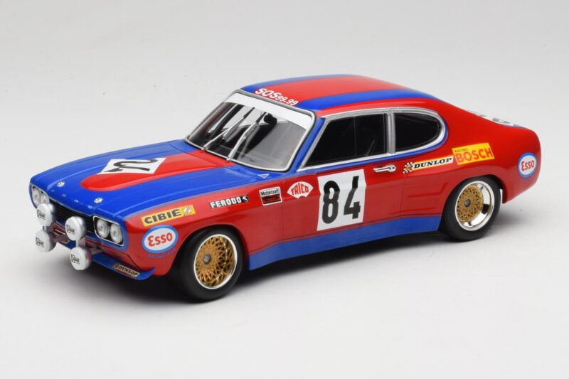 Ford Capri Mk1 RS 2600 #84 Shark Team 24 Hours of Le Mans 1972 Minichamps 1:18 155728584 Metall