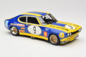 Ford Capri Mk1 RS 2600 #9 K. Fritzinger / H. Heyer Team Europa Möbel 6 Hours of Nürburgring ETCC 1973 Minichamps 1:18 1557385 — Bild 4 von 6