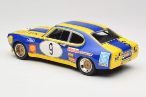 Ford Capri Mk1 RS 2600 #9 K. Fritzinger / H. Heyer Team Europa Möbel 6 Hours of Nürburgring ETCC 1973 Minichamps 1:18 1557385 — Bild 5 von 6