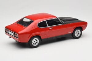 Ford Capri Mk1 RS 2600 Rot mit Schwarzer Haube MCG 1:18 MCG18538 Metall — Bild 2 von 6