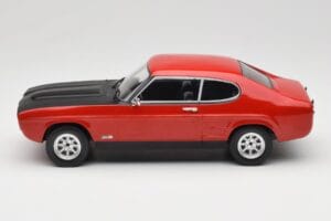 Ford Capri Mk1 RS 2600 Rot mit Schwarzer Haube MCG 1:18 MCG18538 Metall — Bild 3 von 6