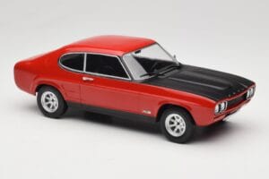 Ford Capri Mk1 RS 2600 Rot mit Schwarzer Haube MCG 1:18 MCG18538 Metall — Bild 4 von 6