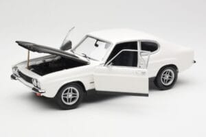 Ford Capri Mk1 RS 2600 Weiß Schwarz Minichamps 1:18 150089078 Metall — Bild 2 von 8