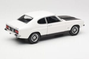 Ford Capri Mk1 RS 2600 Weiß Schwarz Minichamps 1:18 150089078 Metall — Bild 3 von 8