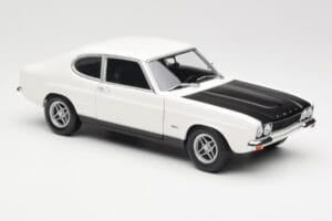 Ford Capri Mk1 RS 2600 Weiß Schwarz Minichamps 1:18 150089078 Metall — Bild 6 von 8