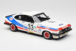 Ford Capri Mk2 3.0S #33 V. Woodman / C. Buncombe V M Woodman 3rd Place 24 Hours of Spa 1981 Minichamps 1:18 155818633 Metall — Bild 4 von 6