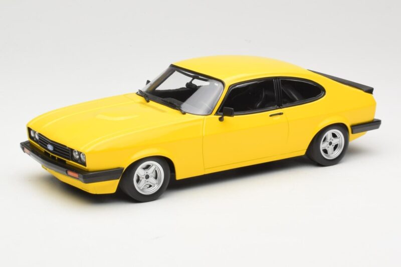 Ford Capri Mk3 3.0 Gelb Minichamps 1:18 155788601 Metall