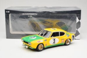 Ford Capri RS2600 BP Racing Team #3 G. Birrell / C. Bourgoignie 2nd Place 24 Hours of Spa 1972 Minichamps 1:18 155728503 Meta — Bild 6 von 6