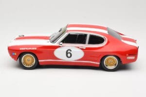 Ford Capri RS2600 Ford Tuning Siegen #6 Weiss / K. Ludwig 6 Hours Nurburgring 1973 Minichamps 1:18 155738506 Metall — Bild 3 von 6