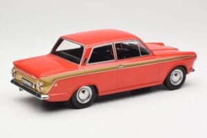 Ford Cortina Lotus Red & Gold Stripe MCG 1:18 MCG18532 Metall — Bild 2 von 6