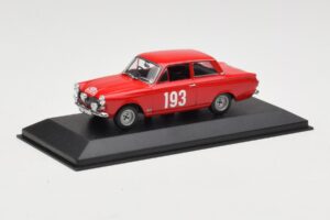 Ford Cortina Mk I #193 Rally Monte Carlo 1963 Minichamps 1:43 400638293 Metall — Bild 2 von 4