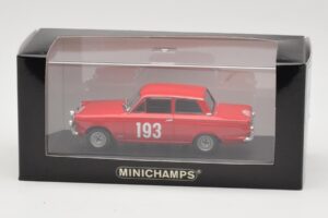 Ford Cortina Mk I #193 Rally Monte Carlo 1963 Minichamps 1:43 400638293 Metall — Bild 4 von 4