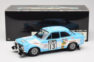 Ford Escort RS1600 #13 T. Makinen RAC Rally Winner 1973 Minichamps 1:18 100738113 Metall — Bild 8 von 8