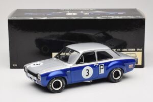 Ford Escort Mk1 Twin Cam #3 ADAC 500 km Nurburgring ETCC 1968 Minichamps 1:18 100688193 Metall — Bild 8 von 8
