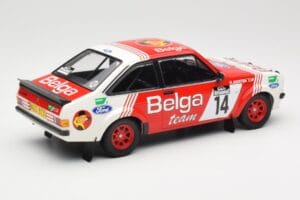 Ford Escort Mk2 RS 1800 #14 Droogmans / Joosten Belga 3rd Place Lotto Haspengouw Rally 1983 Minichamps 1:18 155838714 Metall — Bild 2 von 6