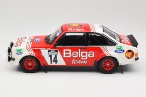 Ford Escort Mk2 RS 1800 #14 Droogmans / Joosten Belga 3rd Place Lotto Haspengouw Rally 1983 Minichamps 1:18 155838714 Metall — Bild 3 von 6