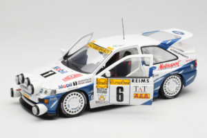 Ford Escort RS Cosworth Mobil 1 #6 F. Delecour / D. Grataloup Rally Monte Carlo Night Version Winner 1994 UT Models 1:18 3945 — Bild 2 von 8