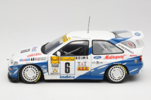 Ford Escort RS Cosworth Mobil 1 #6 F. Delecour / D. Grataloup Rally Monte Carlo Winner 1994 UT Models 1:18 180948106 Metall — Bild 4 von 8