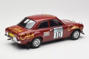 Ford Escort RS 1600 Mk1 #10 H. Mikkola / J. Davenport RAC Rally 1974 IXO 1:18 18RMC047C Metall — Bild 2 von 6