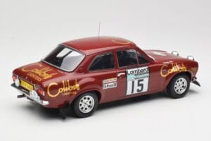 Ford Escort RS 1600 Mk1 #15 M. Alen / I. Kivimäki RAC Rally 1974 IXO 1:18 18RMC047B Metall — Bild 2 von 6