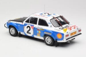 Ford Escort RS 1600 Mk1 #2 R. Clark / J. Porter Safari Rally 1973 IXO 1:18 18RMC075A Metall — Bild 5 von 6