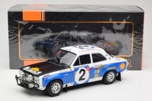 Ford Escort RS 1600 Mk1 #2 R. Clark / J. Porter Safari Rally 1973 IXO 1:18 18RMC075A Metall — Bild 6 von 6