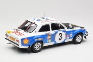 Ford Escort RS 1600 Mk1 #3 V. Preston Jr. / B. Smith Safari Rally 1973 IXO 1:18 18RMC075B Metall — Bild 2 von 6