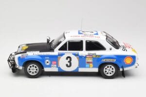Ford Escort RS 1600 Mk1 #3 V. Preston Jr. / B. Smith Safari Rally 1973 IXO 1:18 18RMC075B Metall — Bild 3 von 6