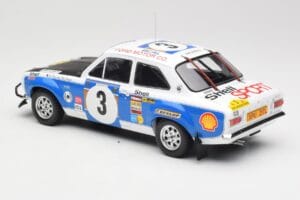 Ford Escort RS 1600 Mk1 #3 V. Preston Jr. / B. Smith Safari Rally 1973 IXO 1:18 18RMC075B Metall — Bild 5 von 6