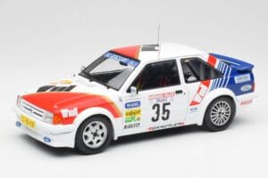 Ford Escort RS Turbo #35 AcD STH Hunsruck Rally 1985 MCG 1:18 MCG18422 Metall