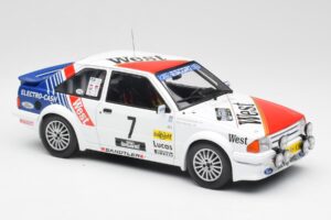 Ford Escort RS Turbo #7 Lotto Haspengouw Rally 1985 MCG 1:18 MCG18421 Metall — Bild 4 von 6